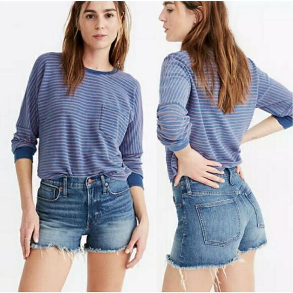 Madewell Pants - Madewell The Perfect Jean shorts Size 28